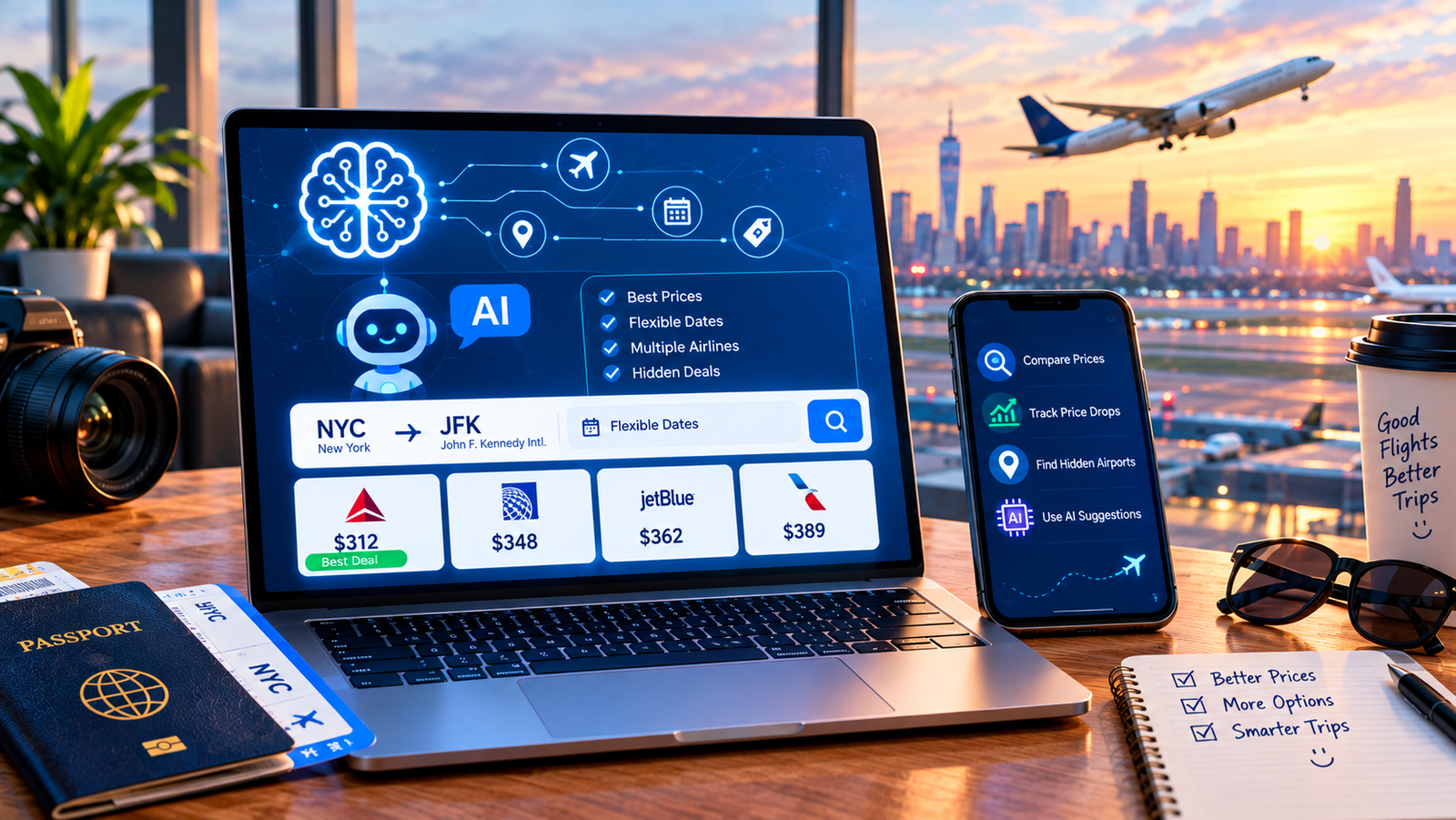 How to Use AI to Find Cheap Flights in 2026