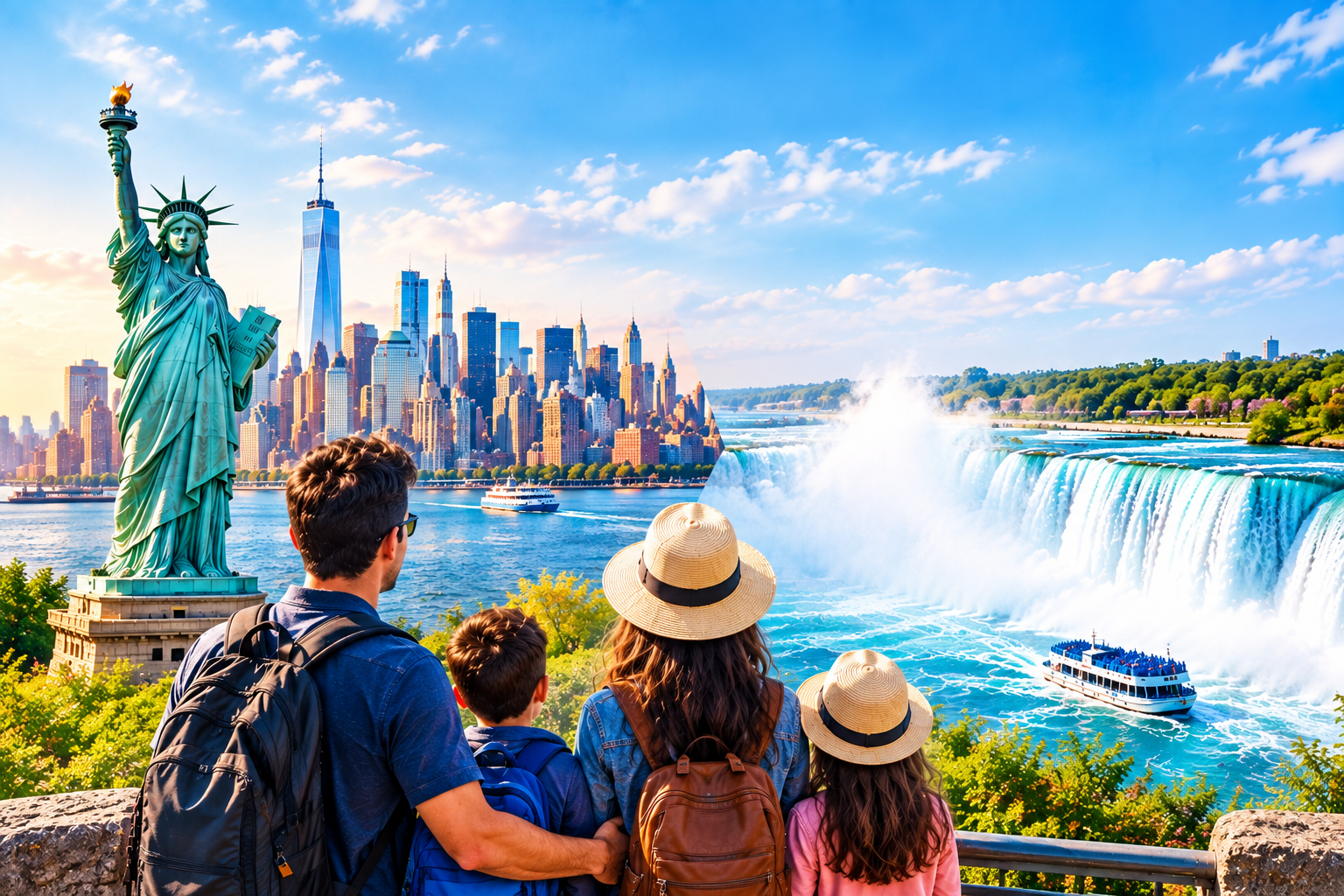 New York & Niagara Falls Family Tour
